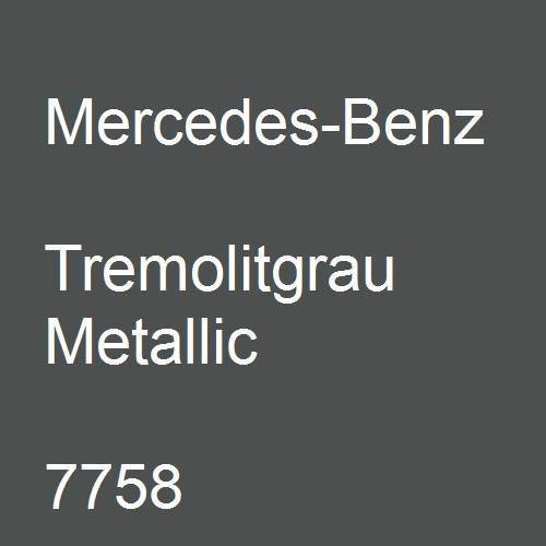 Mercedes-Benz, Tremolitgrau Metallic, 7758.